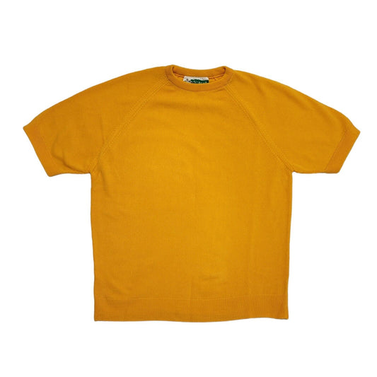Aocet Vintage 80s Orange Round Neck T Shirt Uk Women's Size 10