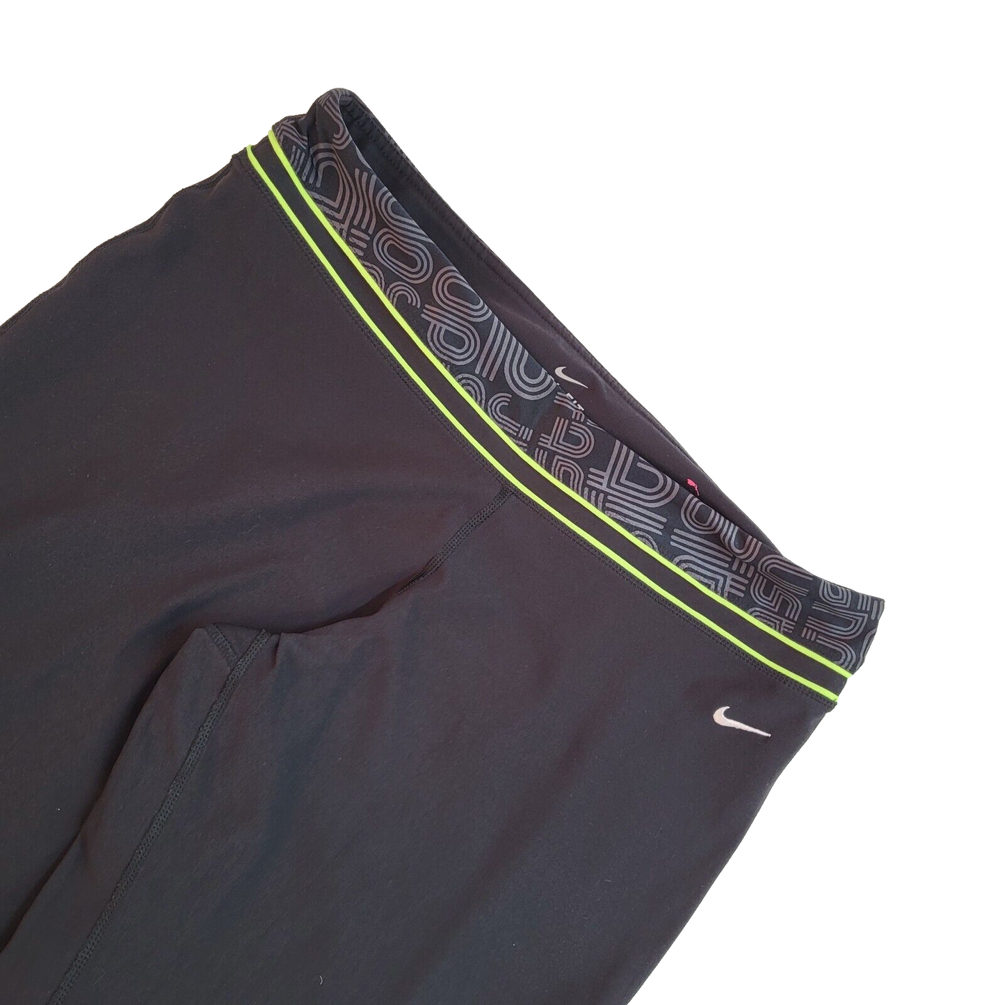 Nike Dri-Fit Black Bootcut Sports Trousers Women's Size XL/XXL W32/34 L31