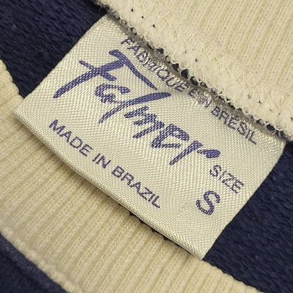Falmer Vintage 90's  DR.J.MC.Murray Blue & White Sweatshirt Womens UK Size S