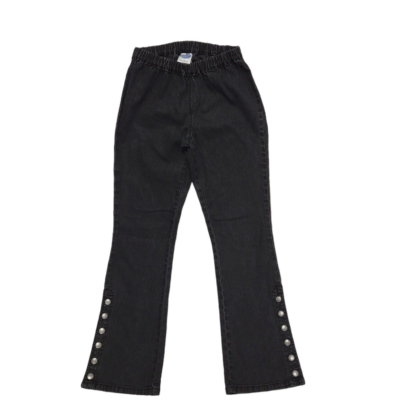 Diane Gilman 90s Vintage Black Bootcut Stretch Jeans Women's Uk S 8-10 W26 L30