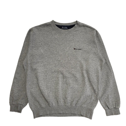 Champion 90's Sweatshirt Grey Crew Neck Mens UK Size XL