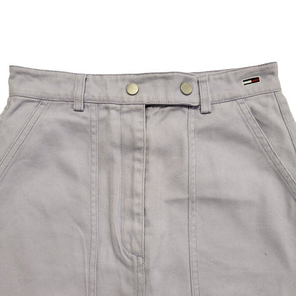 Tommy Jeans Purple Denim Mini Skirt Uk Women's Size Small W26