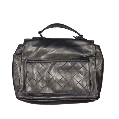 Moschino Grey Faux Leather Small Hand Bag Uk Women's Size  11" x 9"