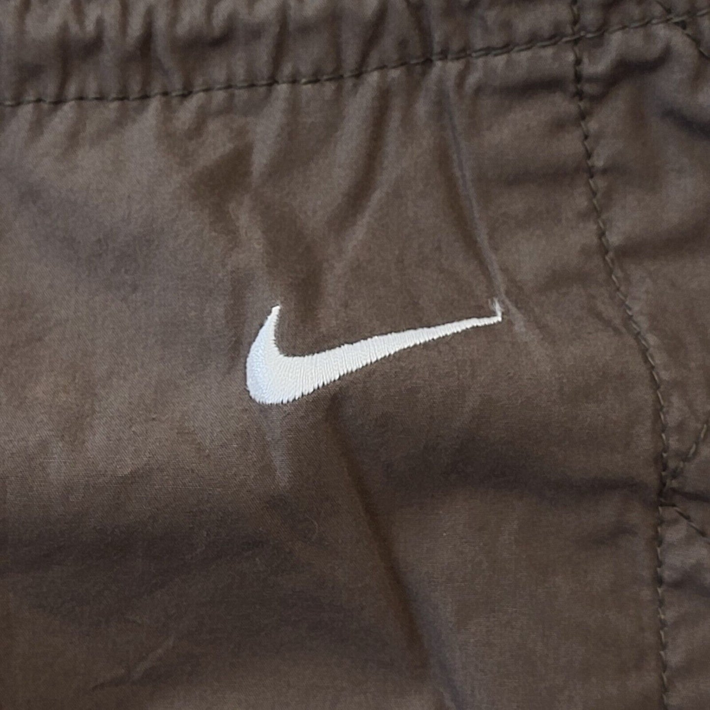 Nike Y2K Brown Wide Leg Trousers Women's Size 10-12 W28-30 L32