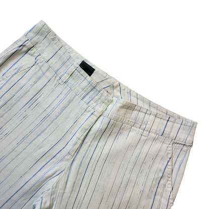 Cinque Y2K Vintage Striped Bootleg Trousers Women's Size 14 W32 L34