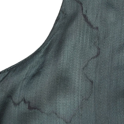 EP.PE Green 80s Suede Leather Snap Fasten Waistcoat Uk Women's Size 12