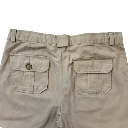 Gap 90s Vintage  Beige Cropped Trousers Women's Size 8 W26 L23