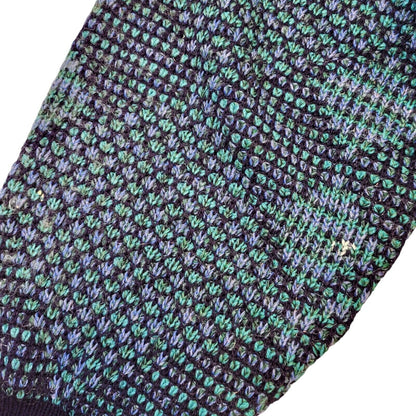 St Michael 80s Vintage Blue V-Neck Jumper Men's Size Medium