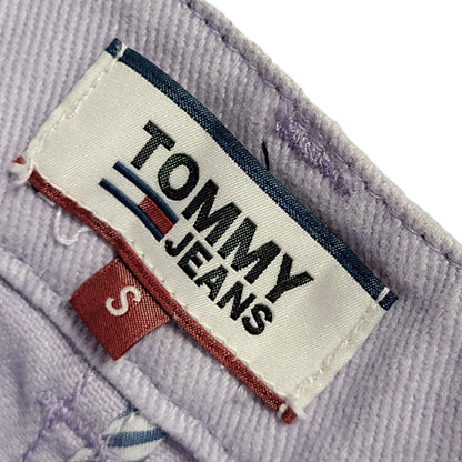 Tommy Jeans Purple Denim Mini Skirt Uk Women's Size Small W26