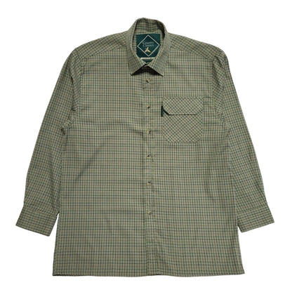 Country Classics Vintage 90's Green Checked Long Sleeve Shirt Mens UK M