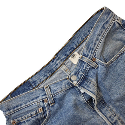 Levi's 501 Vintage 90s Light Blue Wide Leg Denim Jeans Men's Size L W34 L28