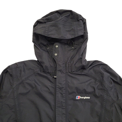 Berghaus Black Vintage Y2K Full Zip Hooded Jacket Uk Women's Size L12