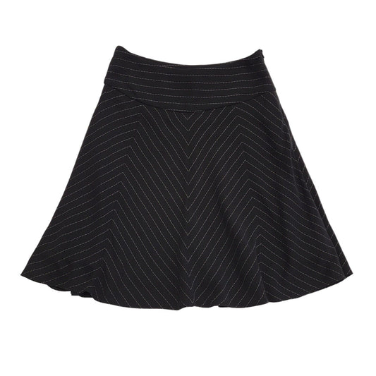Amaranto Vintage 90's Black Side Zip Skirt Women's Size 10 W28