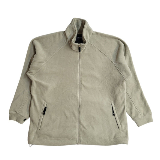 Regatta Vintage 80s Light Green Hiking Fleece Jacket Uk Men's Size XL