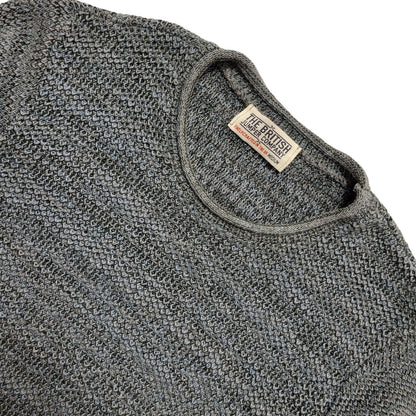 The British Jumper Vintage 90s Blue Crew Neck Jumper Uk Men's Size M