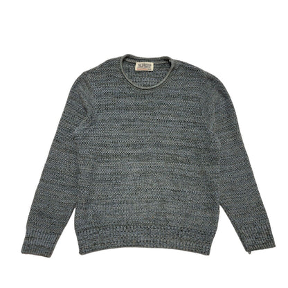 The British Jumper Vintage 90s Blue Crew Neck Jumper Uk Men's Size M