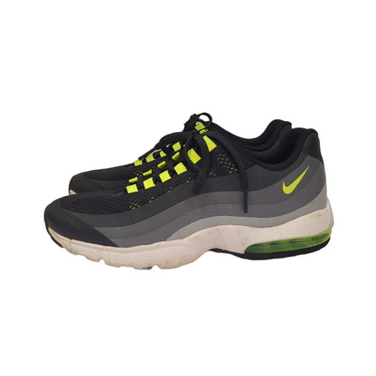 Nike Air Max 95 Black & Green Lace-up Sports Casual Trainers Uk Men's Size 5.5