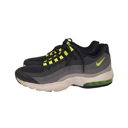 Nike Air Max 95 Black & Green Lace-up Sports Casual Trainers Uk Men's Size 5.5
