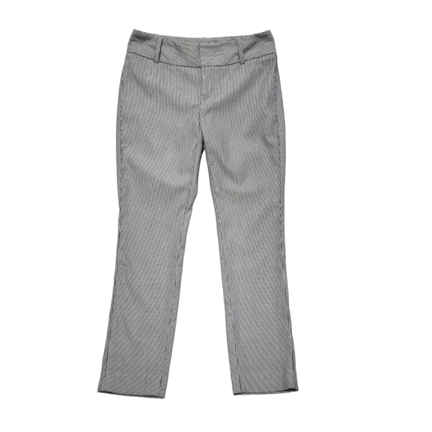 Calvin Klein Blue Striped Y2K Vintage Trousers Women's Size M 10 W28 L26