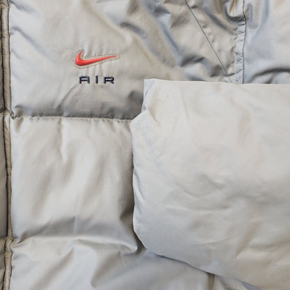 Nike Y2K Grey Longline Puffer Coat Men's Size Medium