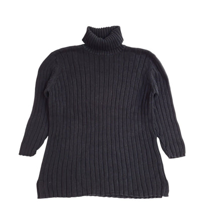 Marks and Spencer Roll Neck Black Vintage 90's Jumper UK Women's Size 18