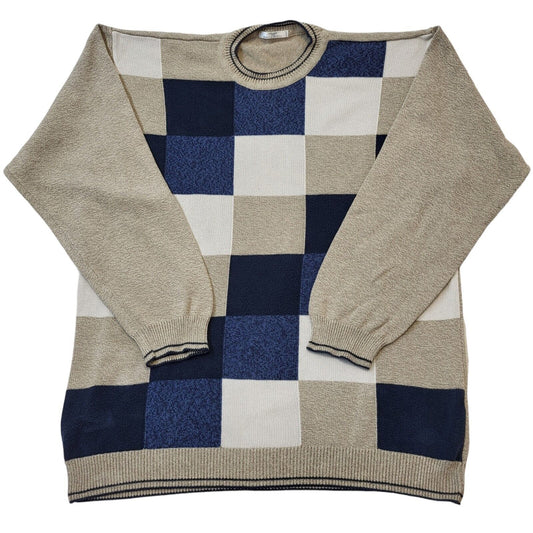 St Michael 90s Vintage Cotton Jumper Men's Size Large