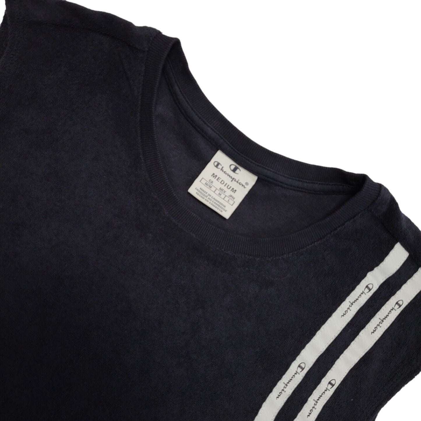 Champion Navy Blue Sleeveless Sports Dress Uk Women's Size Medium