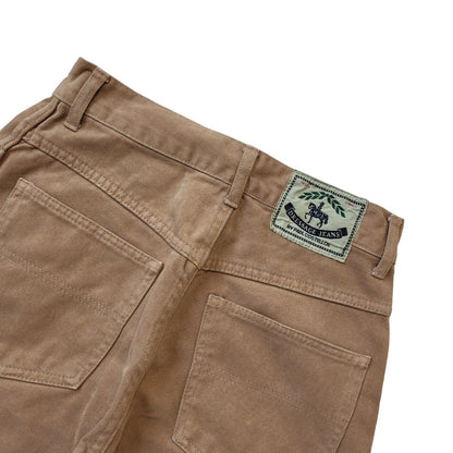Dressage 90s Vintage Brown High Waist Denim Jeans Women's Size 8 W26 L32