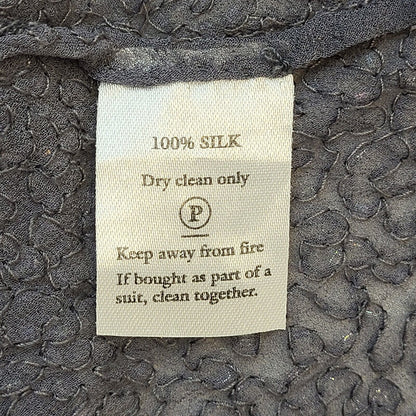 Monsoon 90s Vintage Grey Cowl Neck Beaded Sequin Vest Top Women's UK Size 16