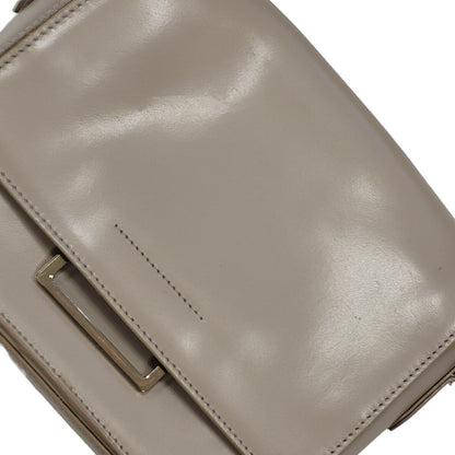 Linea Beige Leather Small Shoulder Bag Uk Women's Size  9" x 8"