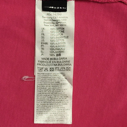Diesel Pink Y2k Round Neck T Shirt Uk Women's Size Small