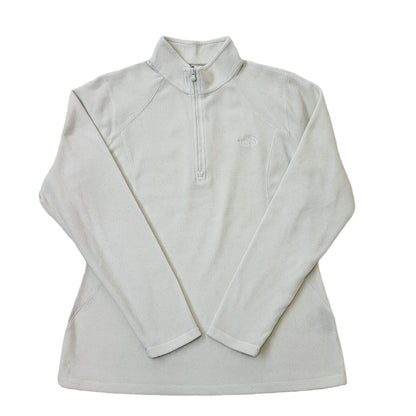North Face Y2K Fleece Base Layer White 1/4 Zip Women's Size L