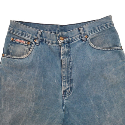 Bronson 90s Vintage Blue Tapered Denim Jeans Men's Size M W32 L32