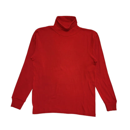 Jonelle 90s Vintage Red Roll Neck Jumper Uk Women's Size 16