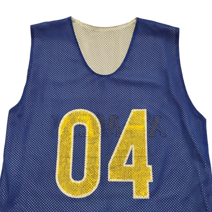 X-Men Vintage Y2K Blue Reversible No 04 Vest Top Men's Size M