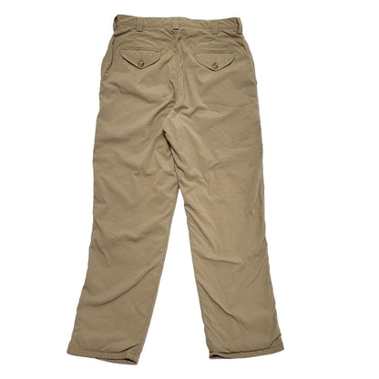 L.L. Bean 90s Vintage Beige Thinsulate Straight Leg Trousers Mens Size L W34 L32