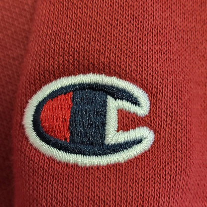 Champion Red Round Neck Sweatshirt Women's Size XS