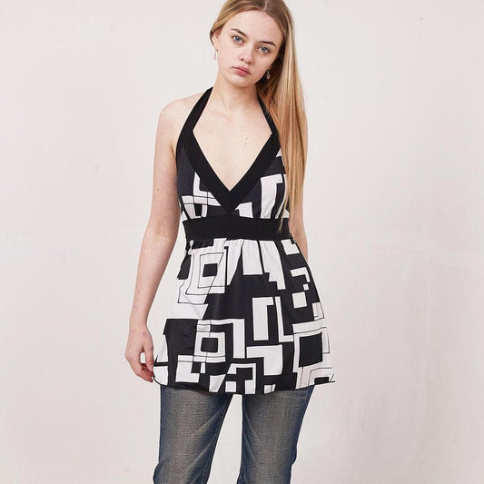 Wet Seal Y2K halter neck summer top