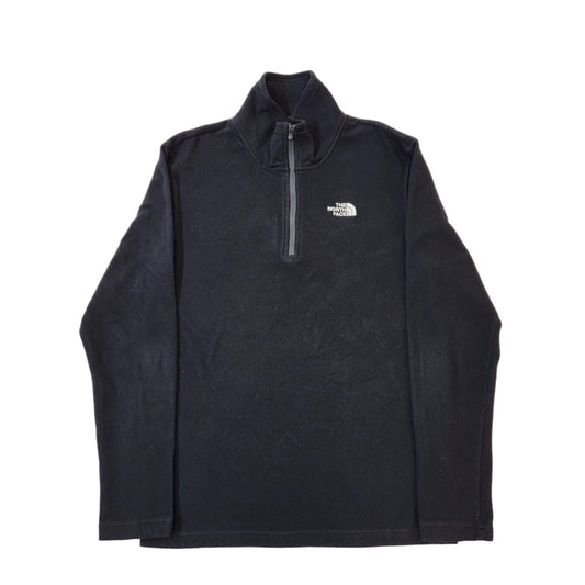 The North Face Black 1/4 Zip Fleece  Men's Size M