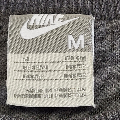Nike Grey Y2K Vintage Long Sleeve Sweatshirt Jumper Men's Size M