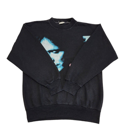 Cliff Richard 1990-91 UK Tour 90s Vintage Black Sweatshirt Women's Size L