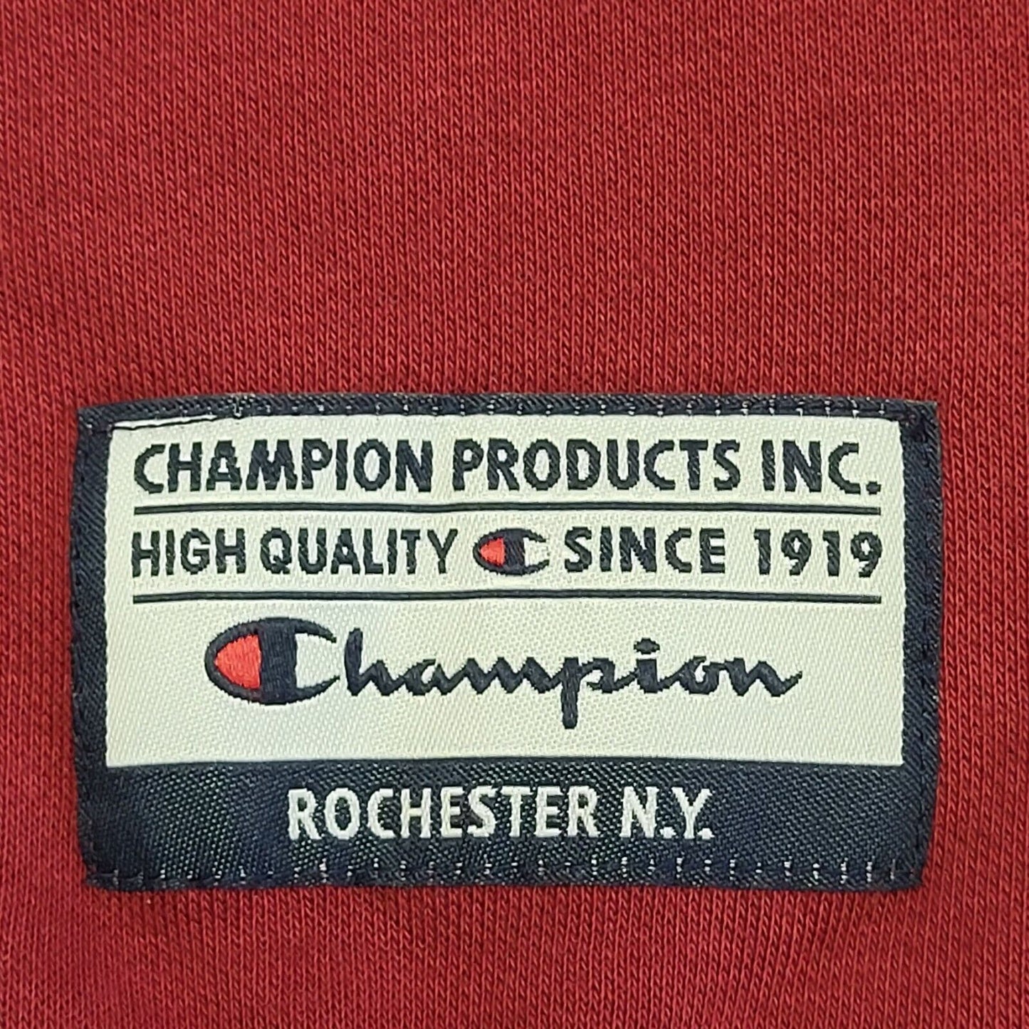 Champion Red Round Neck Sweatshirt Women's Size XS